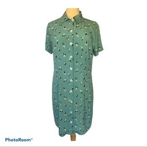 Karen Kane Vintage Dancing People Dress